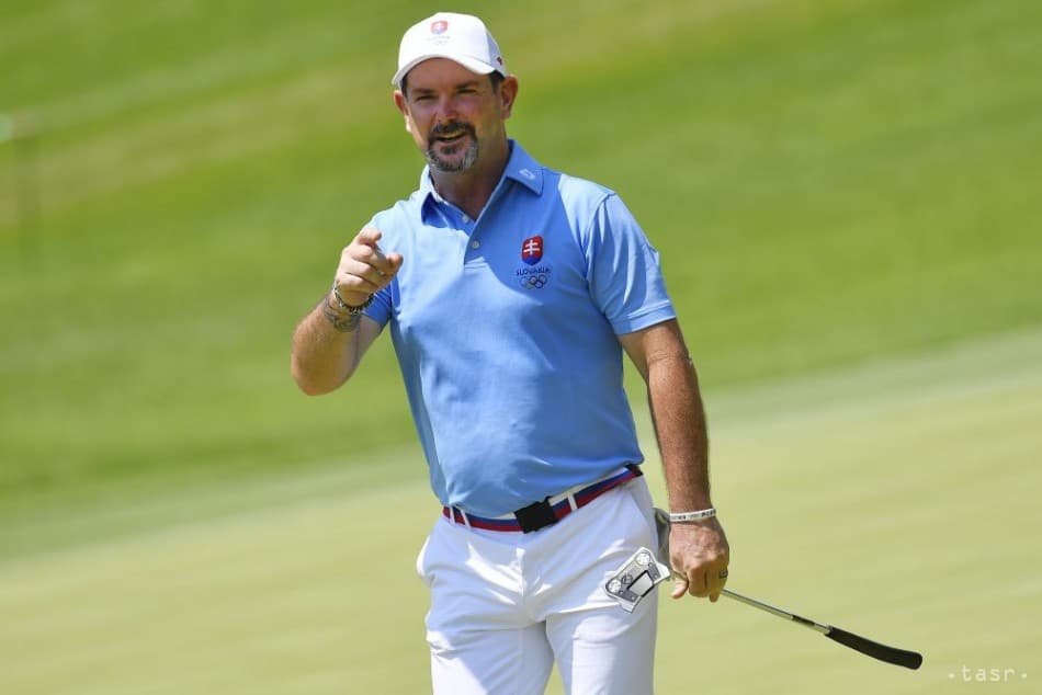 Na snímke slovenský golfista Rory Sabbatini.