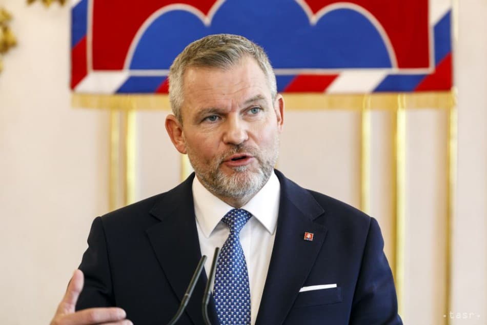 Na snímke prezident SR Peter Pellegrini.
